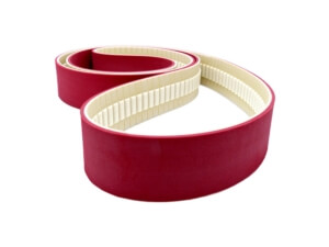 Timing belts with cover